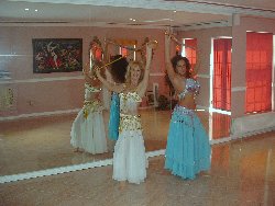 Double click for full-size photo of Jacqueline's bellydance studio